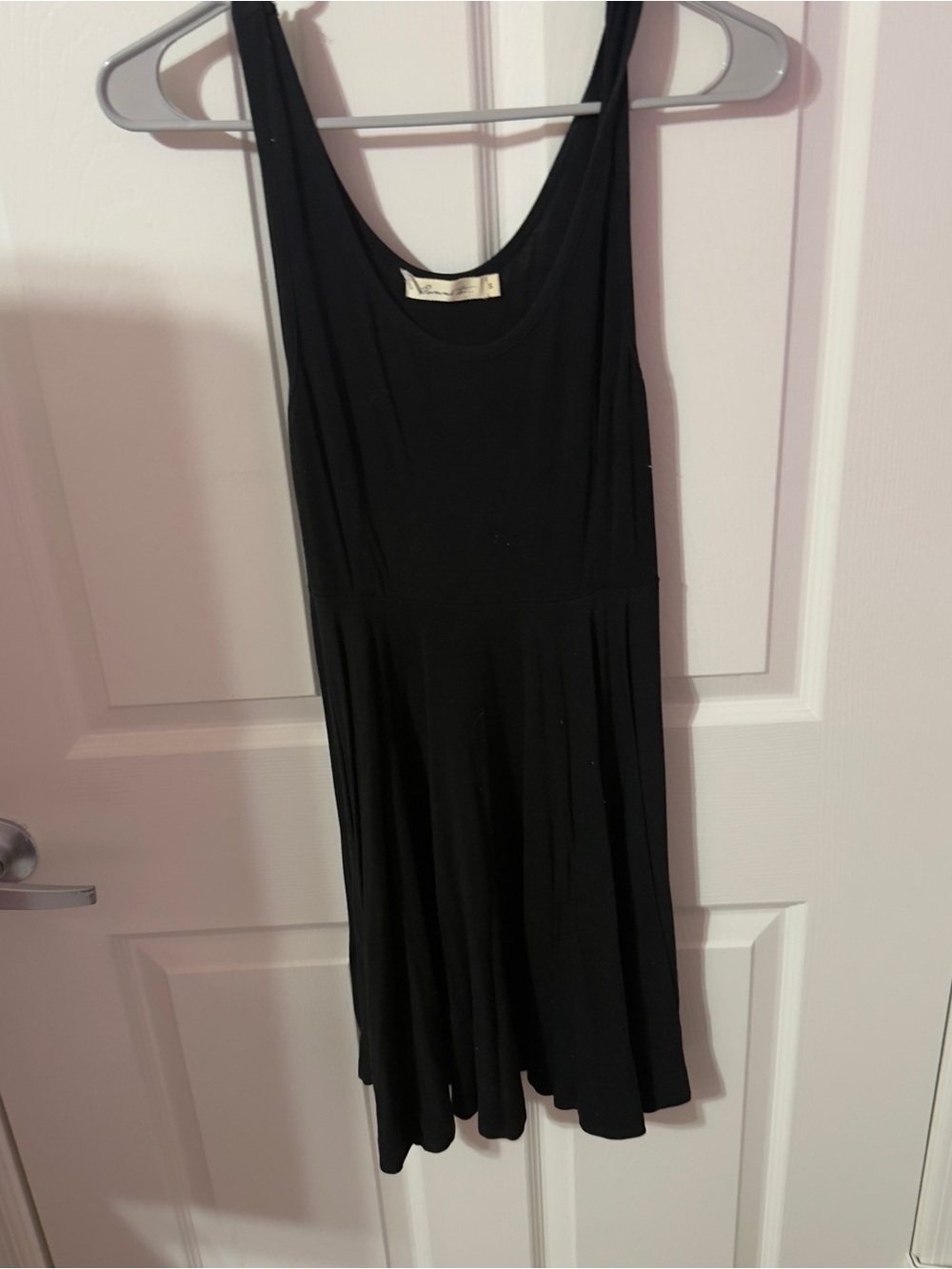 Equipment Black Sleeveless Scoop Mini Dress